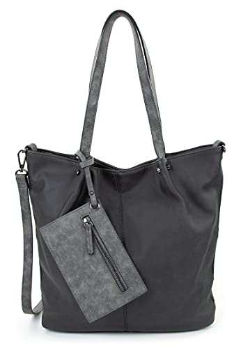 Emily & Noah Shopper Bag in Bag Surprise 300 Damen Handtaschen Uni black grey 108 von Emily & Noah