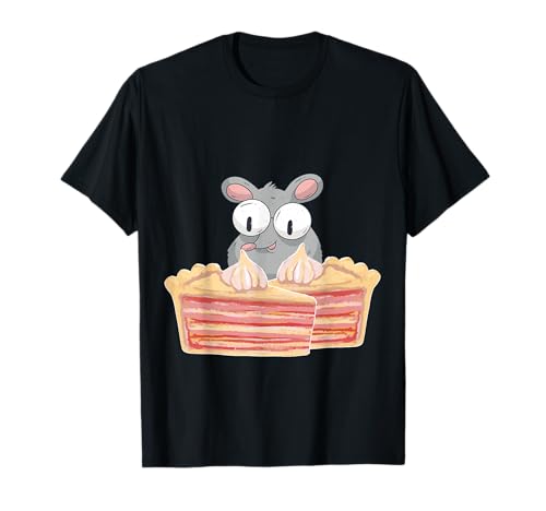 Mäuse Sahnetorte Nagetiere Kuchen Torte Ratte Kind Maus T-Shirt von Mäuse Nagetiere Kuchen Torte Ratte Kind