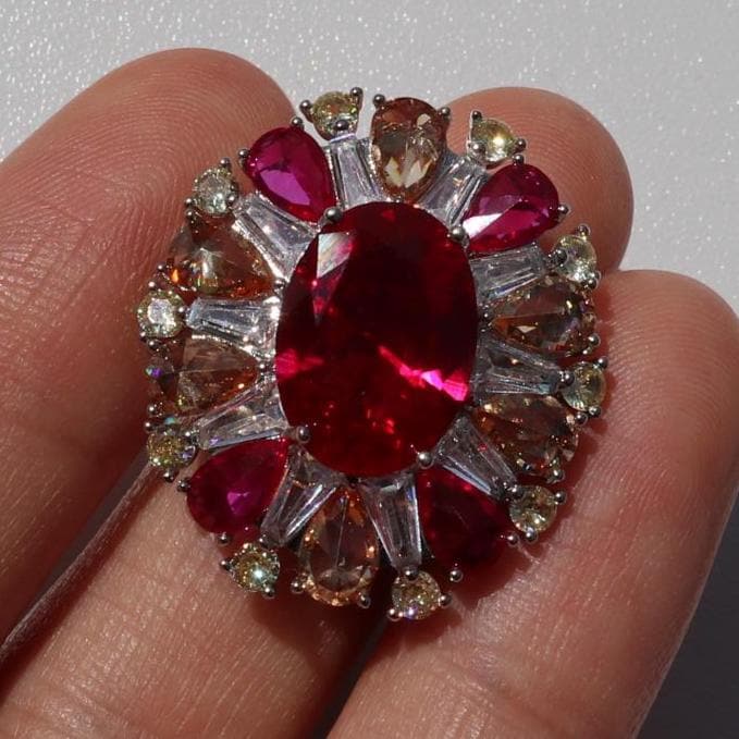 Blumen Legierung Brosche Magnet - Unisex Schmuck Geschenk von MafukooBrosche