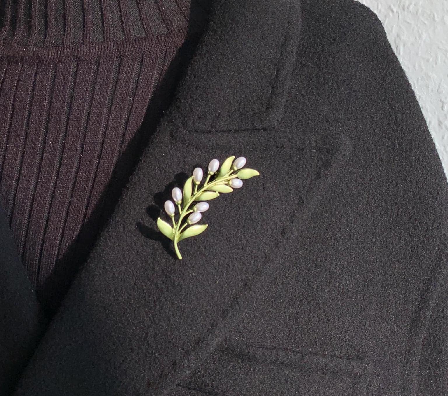 Grüne Blatt Brosche Legierung Party Pin Grüne Blatt Brosche Legierung Party Pin von MafukooBrosche