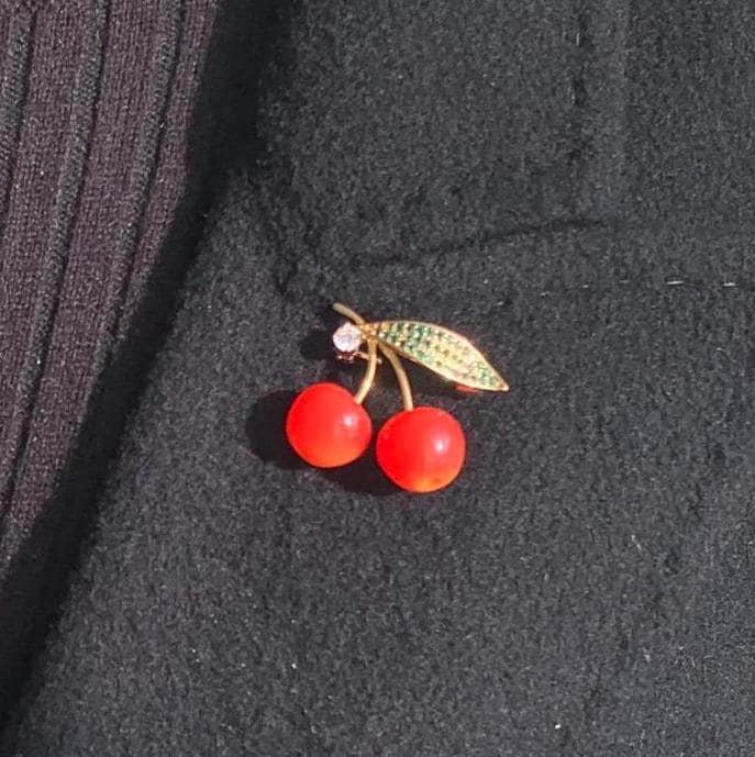 Kirsche Brosche Legierung Frucht Party Pin Kirsche Brosche Legierung Frucht Party Pin von MafukooBrosche