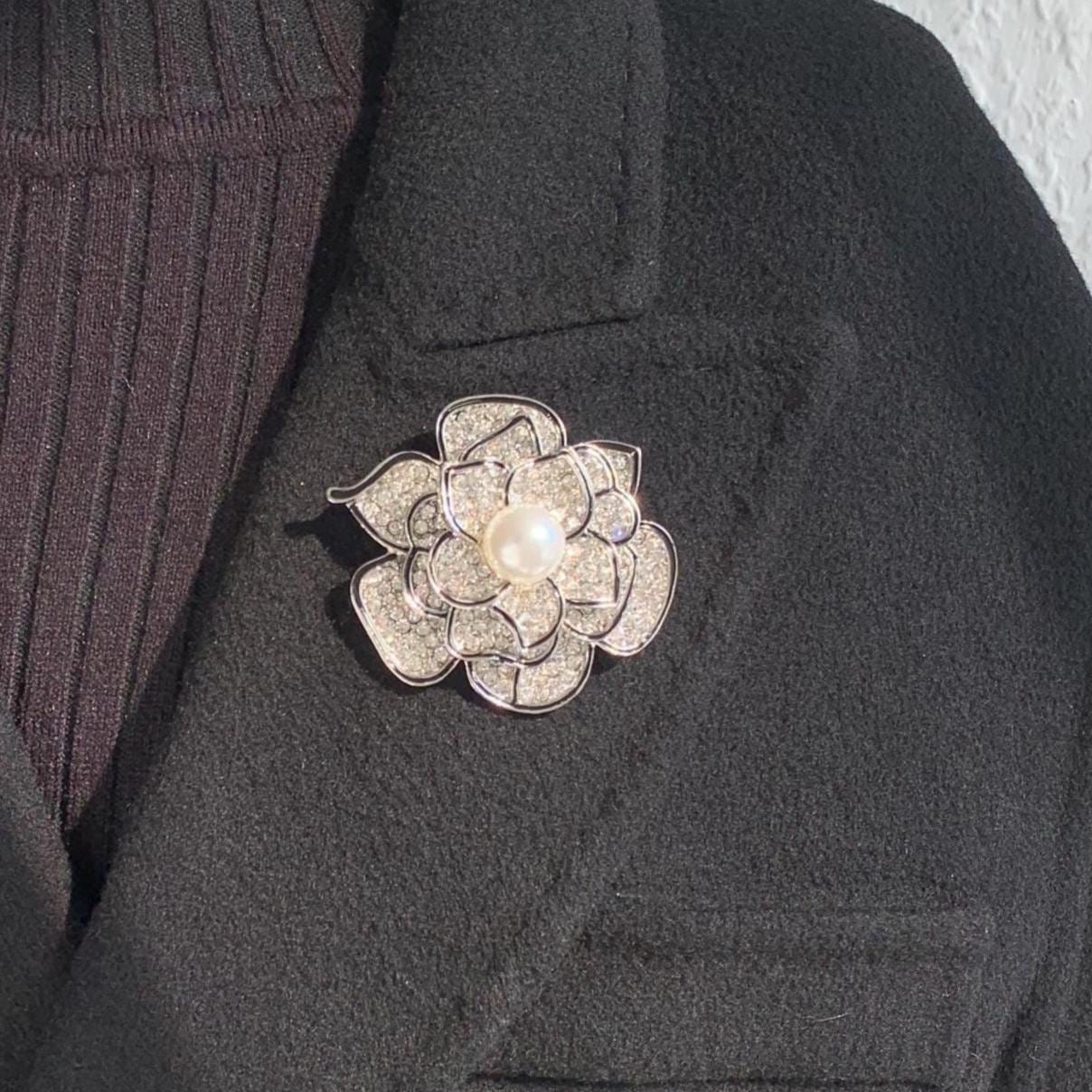 Rosa Brosche Blume Pin Splitter Farbe Schmuck Weihnachten Osten Geschenk von MafukooBrosche