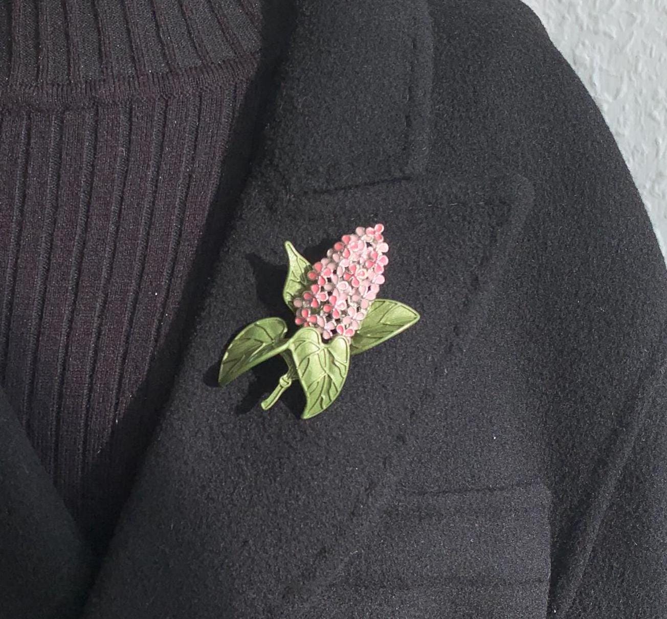 Rote Hortensie Blumen-Brosche Legierung Party Pin Rote Hortensie Blumen-Brosche Legierung Party Pin von MafukooBrosche
