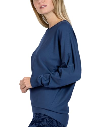 Magadi Sweater Anna Blau aus Naturmaterial S von Magadi