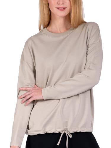 Magadi Sweatshirt Gigi Taupe aus Naturmaterial M von Magadi