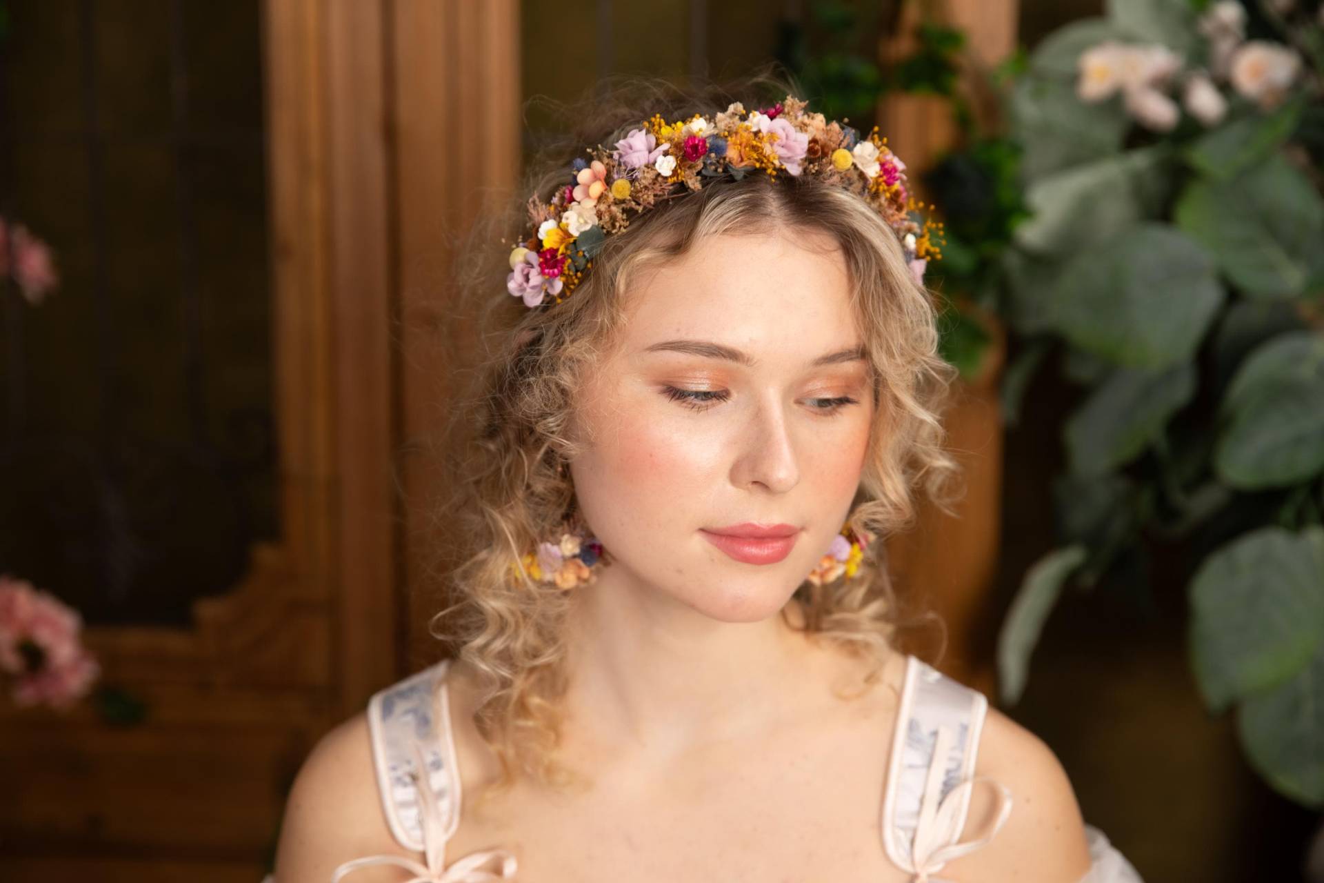 Buntes Blumen Haarband Boho Frühling Sommer Stirnband Wiese Braut Wilde Krone Cottagecore Garten Hochzeit Buntes Blumen Haarband Boho Frühling Sommer Stirnband Wiese Braut Wilde Krone Cottagecore Garten Hochzeit von MagaelaAccessories