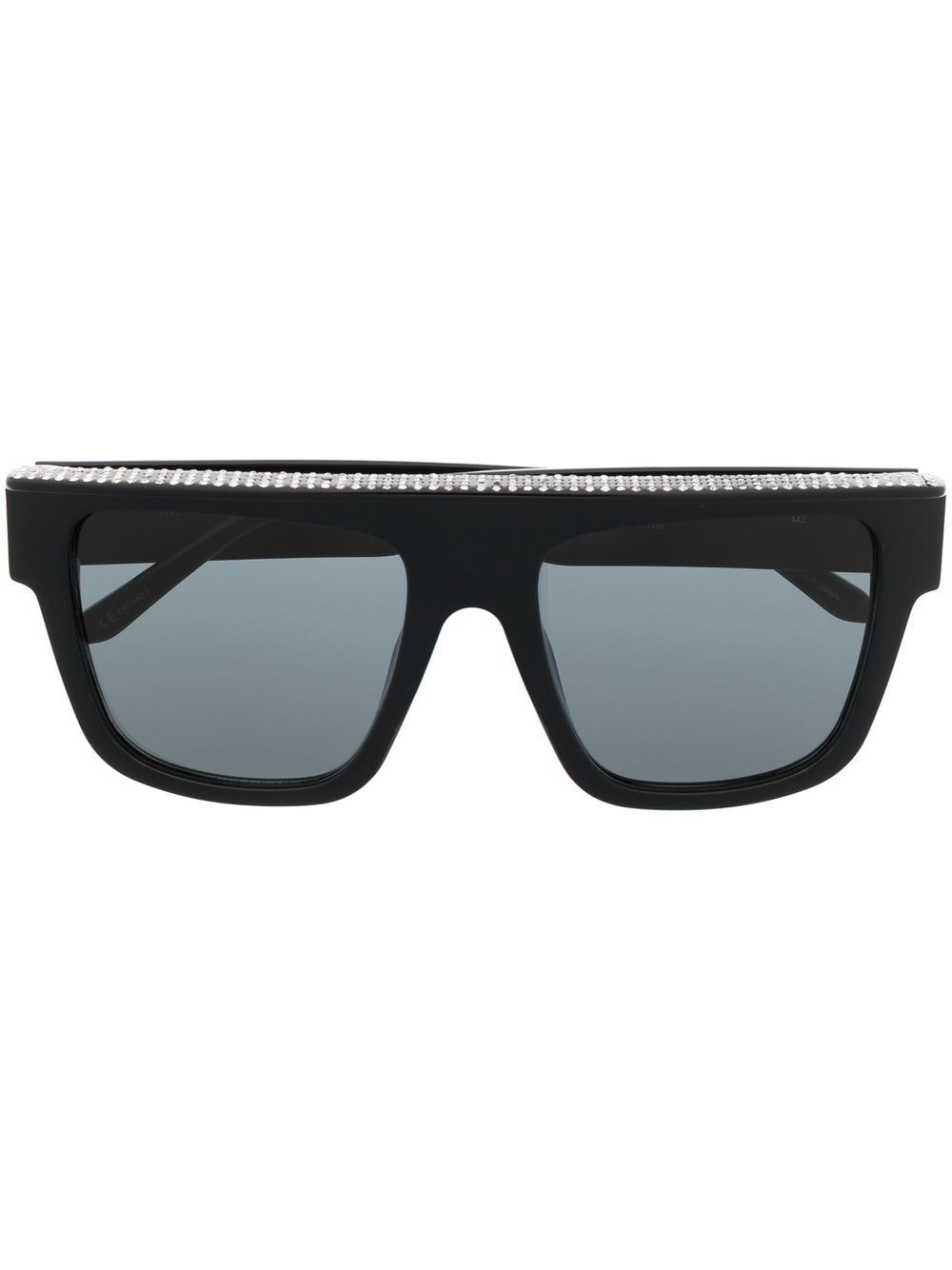 Magda Butrym Vintage Sonnenbrille - Schwarz von Magda Butrym