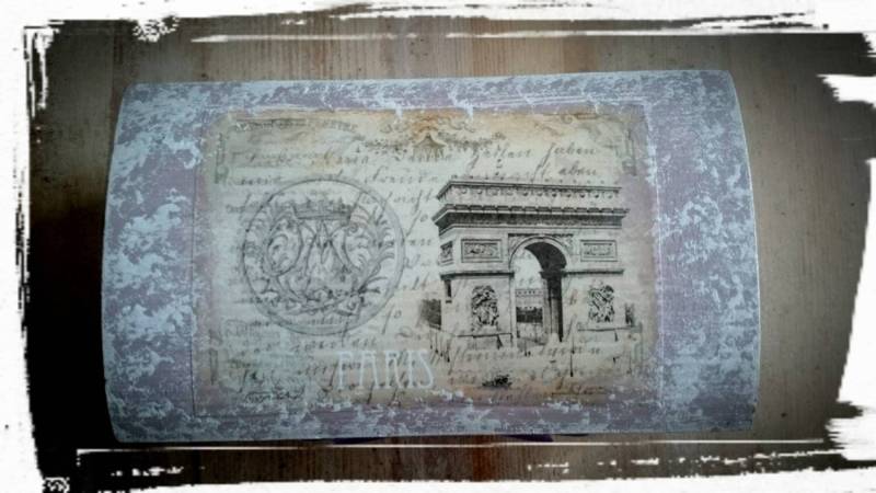Triumphale Bogen, Paris, Schmuck-Box, Reise-Geschenk, Reise-Accessoires, Holzkiste, Andenken-Box, Schmuckkästchen, Maßgeschneiderte Kasten von MagdalenaMagic
