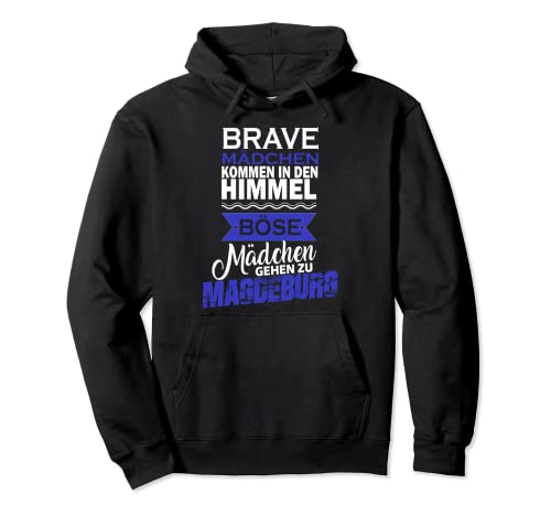 Böse Mädchen gehen zu Magdeburg Frauenfußball Frauen Pullover Hoodie Böse Mädchen gehen zu Magdeburg Frauenfußball Frauen Pullover Hoodie von Magdeburg