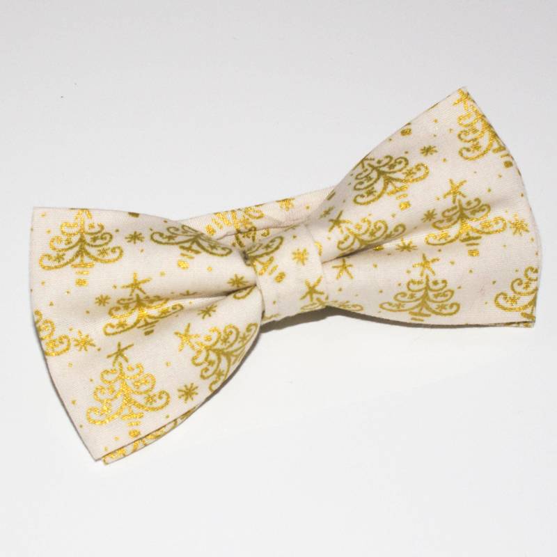 Herren Weihnachten Gold Beige Fliege Ch007 von MagfilianA