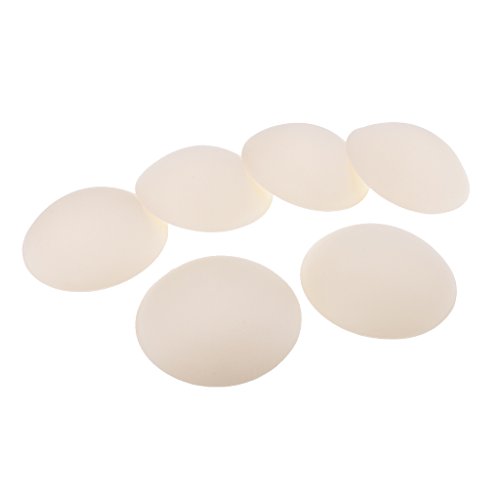 MagiDeal 3 Paar runde BH-Pad Insert für Sport-BH oder Bikini, Unterwäsche Sponge Chest Pads - Beige, 11,5 cm von MagiDeal