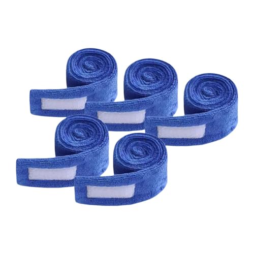 MagiDeal 5Pcs Salon Dauerwelle Stirnband Make-Up Stirnband Heißer Haar Werkzeug Tragbare SPA Haar Band, Blau von MagiDeal