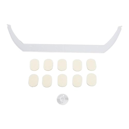 MagiDeal Augenbrauen-Lineal, Augenbrauen-Vorlage, Schablone, transparent, präzises, leichtes Augenbrauen-Mapping-Tool aus Acryl für Frauen von MagiDeal