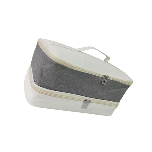 MagiDeal Doppellagige Tragetasche, Reise-Aufbewahrungstasche für Haartrockner, multifunktionale Organizer-Tasche für Haarutensilien, MagiDeal Doppellagige Tragetasche, Reise-Aufbewahrungstasche für Haartrockner, multifunktionale Organizer-Tasche für Haarutensilien, von MagiDeal