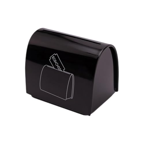 MagiDeal Double Edge Blade Bank Blade Disposal Case Storagement Sharps Container Blade Storage Box für Nagel Salons Hotel Hair Salons von MagiDeal