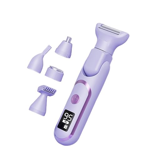 MagiDeal Frau Elektrohaltigkeit Bikini Trimmer glatte und seidige Ganzkörper - Nase Hait Trimmer für Achselhöhle lang und kurz Friseursalon, Lila von MagiDeal