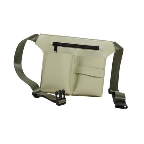 MagiDeal Gürteltasche für Friseure, Friseurschürze, Werkzeug-Organizer für Kosmetiksalons, Schürzen, Gürtel, Werkzeugtasche für Schönheitssalons, GRÜN von MagiDeal