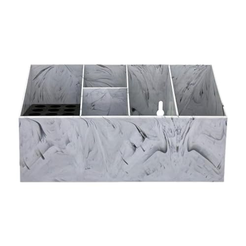 MagiDeal Halterbox für Friseurscheren, Salon-Organizer, Friseurbedarf, Friseurscherenständer, Friseur-Organizer für Clips, Hellgrau von MagiDeal