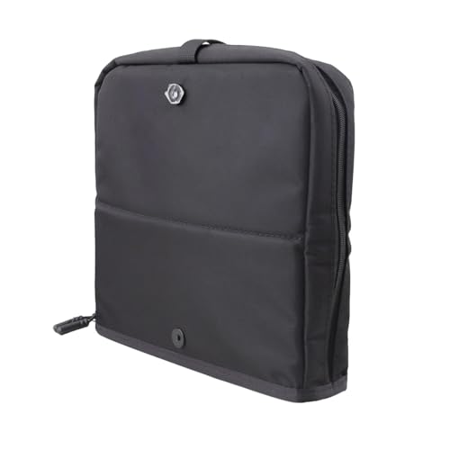 MagiDeal Make-up-Pinsel-Organizer-Tasche, faltbar, aufstellbar, langlebig, mit Reißverschluss, große Kosmetiktasche zum Reinigen von Pinseln, Make-up-Künstlern von MagiDeal