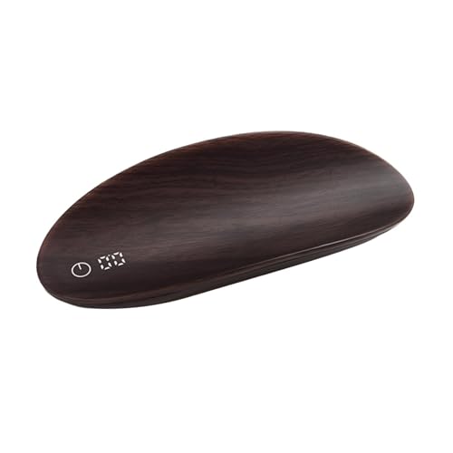 MagiDeal Mini Balance Waage mit Löffel, USB Taschenwaage für Teeblätter, Multifunktional, für Die Messung Der Teezeremonie, Geschenk für zu Hause, Nussbaum von MagiDeal