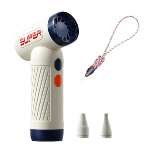 MagiDeal Mini Haartrockner Haustier Haargebläse professionelle Mini -Staubsauger 3 Verstellbare Windkraft für Frauen Männer Home Tastaturreinigung, Blau von MagiDeal