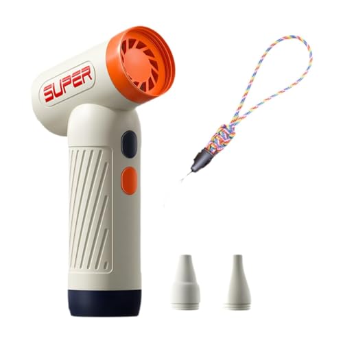 MagiDeal Mini Haartrockner Haustier Haargebläse professionelle Mini -Staubsauger 3 Verstellbare Windkraft für Frauen Männer Home Tastaturreinigung, Orange von MagiDeal