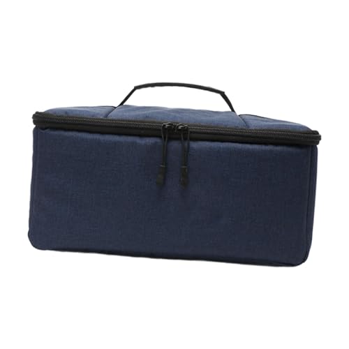 MagiDeal Organizer für Angelrollen, Aufbewahrungskoffer für Rollen, wasserdichte Tragetasche für Angelrollen, Tasche für Angelgeräte, Navy blau von MagiDeal