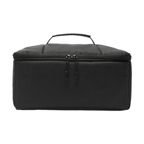 MagiDeal Organizer für Angelrollen, Aufbewahrungskoffer für Rollen, wasserdichte Tragetasche für Angelrollen, Tasche für Angelgeräte, Schwarz von MagiDeal