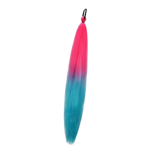MagiDeal Pferdeschwanz Haar Perücke Haare Erweiterung glatt 65 cm weiche DIY mit Haarkrawatte für Urlaub Halloween Geburtstag Frauen täglich Make -up, B41 von MagiDeal