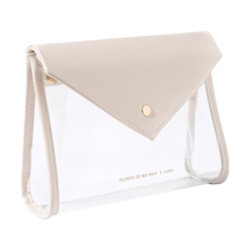 MagiDeal Reisen -Toilettenbeutel für Frauen und Männer Multifunktional Toilettenartikel Beutel Make -up -Organisator für Urlaubsreise Camping Badezimmer, Weiß von MagiDeal