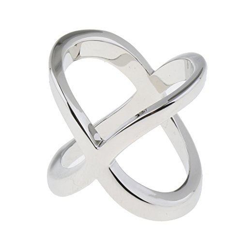 MagiDeal Schalclip Schal Schnalle Ring förmig Schmuck Zubehör - Farben Auswählen - Silber MagiDeal Schalclip Schal Schnalle Ring förmig Schmuck Zubehör - Farben Auswählen - Silber von MagiDeal