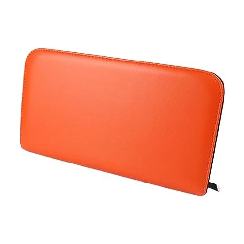 MagiDeal Scherentasche, Haarscherentasche für Friseur, aufrollbarer Organizer, PU-, Friseurscherenhalter, Werkzeugscherentasche für Friseur, Orange von MagiDeal