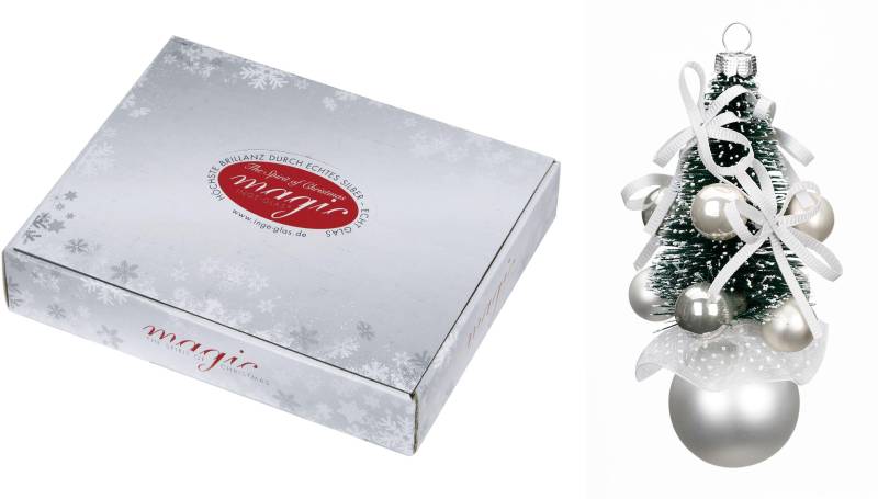 MAGIC by Inge Christbaumschmuck "Frosty Silver" Bäumchen von Magic By Inge
