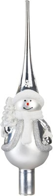 MAGIC by Inge Christbaumspitze "Frosty Silver, Weihnachtsdeko, Christbaumschmuck", (1 tlg.) von Magic By Inge