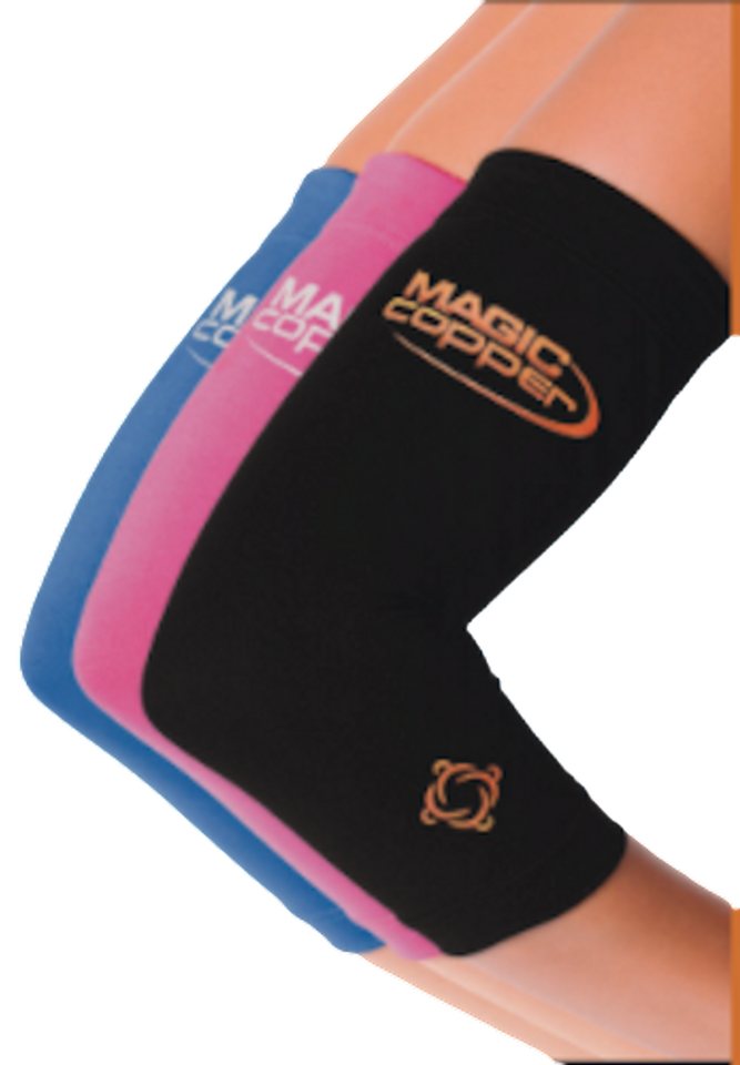 Magic Copper Bandage Magic Copper Ellbogen-Bandage blau Gr. XXL von Magic Copper