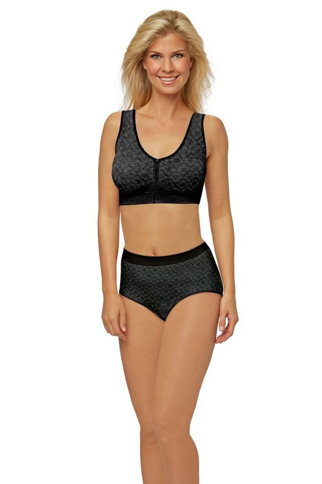 Magic Copper Bügelloser BH Magic Copper Zip Zap BH Gr. M, schwarz von Magic Copper