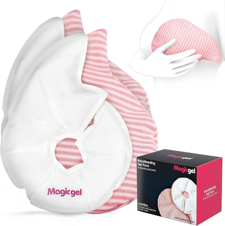 Magic Gel Kühlpad Gel-Kompressen bei Mastitis & Milchfluss, 2-tlg., Breast Cooling Pads: Gel Compress for Mastitis & Milk Flow Magic Gel Kühlpad Gel-Kompressen bei Mastitis & Milchfluss, 2-tlg., Breast Cooling Pads: Gel Compress for Mastitis & Milk Flow von Magic Gel