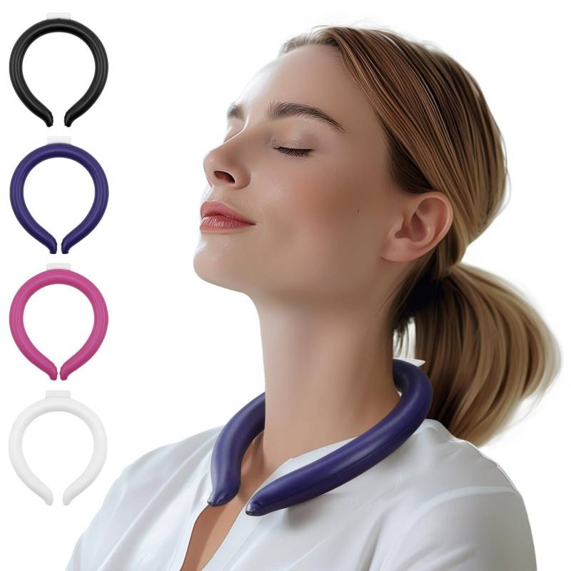 Magic Gel Wärmepad 2er Set Eisring Nackenkühler - 2x Nackenkühlring - Eis Neck Cooler, 2-tlg. von Magic Gel