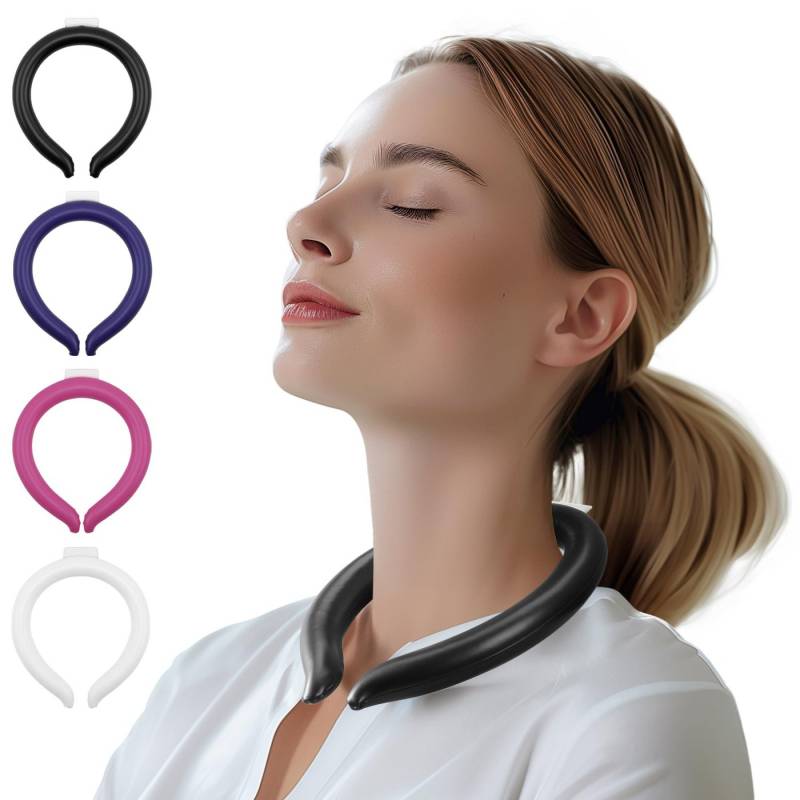 Magic Gel Wärmepad 2er Set Eisring Nackenkühler - 2x Nackenkühlring - Eis Neck Cooler, 2-tlg. von Magic Gel