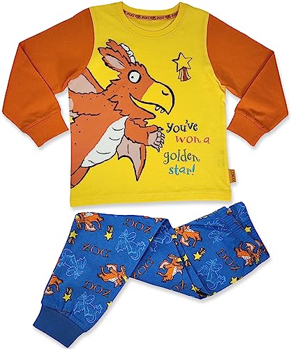 Magic Light Der Grüffelo und Zogg - Schlafanzug mit Langen Ärmeln für Kinder - 100% Baumwolle - 4-5 Jahre: 110cm von Magic Light