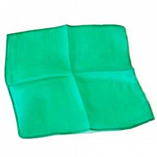 Schal 100% Seide (22,5 x 22,5 cm) Smaragd von Magic Makers