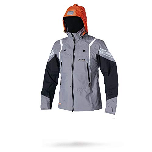 Magic Marine Herren Segeljacke Coast Short 3L Jacket Funktionsjacke, Farbe:grau, Größe:XXL von Magic Marine