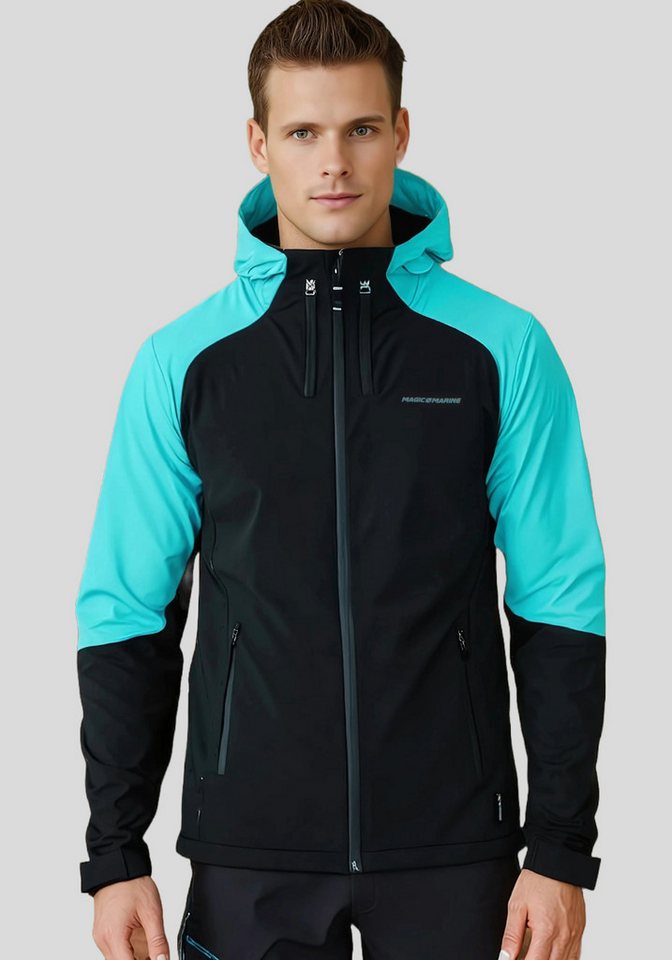 Magic Marine Softshelljacke Outdoor Jacke Funktionsjacke Radar wasserdicht, winddicht, atmungsaktiv von Magic Marine