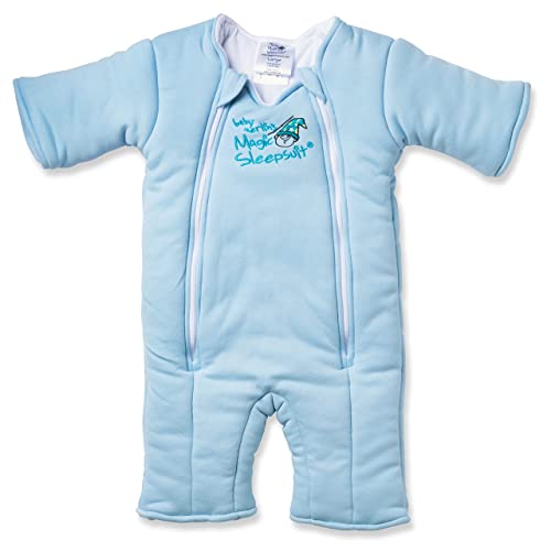 Baby Merlin's Magic Sleepsuit Baumwolle – Blau – 6–9 Monate von Magic Sleepsuit