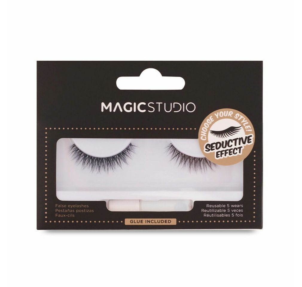 Magic Studio Einzelwimpern Powerful Cosmetics Vegan Seductive Effect 1 U Magic Studio Einzelwimpern Powerful Cosmetics Vegan Seductive Effect 1 U von Magic Studio