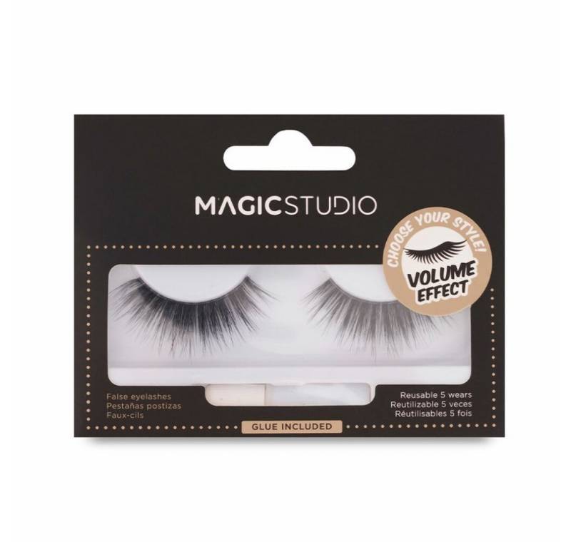 Magic Studio Einzelwimpern Powerful Cosmetics Vegan Volume Effect 1 U von Magic Studio