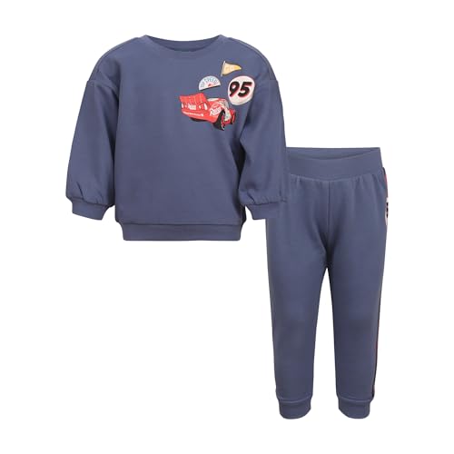Magic Threadz Disney Clothes Baby Jungen Hose Set - Mickey Mouse Pooh Cars Toy Story Spiderman Outfit Set (0/3M-24M), Blau, 24M US von Magic Threadz
