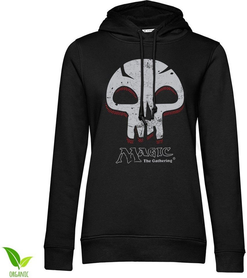 Magic the Gathering Kapuzenpullover Black Mana Skull Girls Hoodie Magic the Gathering Kapuzenpullover Black Mana Skull Girls Hoodie von Magic the Gathering