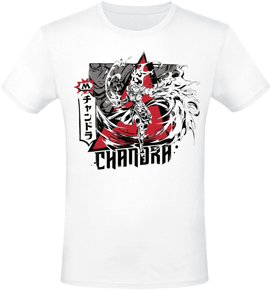 Magic: The Gathering Chandra T-Shirt weiß in L von Magic: The Gathering