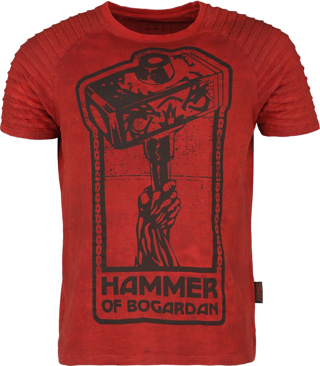 Magic: The Gathering - Gaming T-Shirt - Hammer Of Bogardan - S bis XXL - für Männer - Größe L - rot  - EMP exklusives Merchandise! von Magic: The Gathering